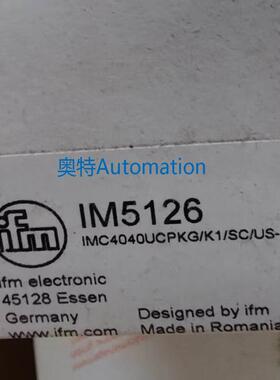IFM IM5126 IM5131 IM5134 IM5135 全新原装易福门 现货议价$