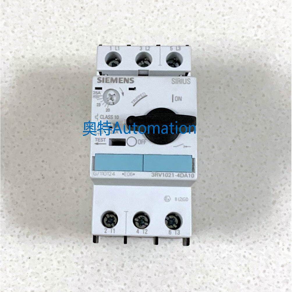 西门子3RV1021-4DA10马达保护塑壳断路器 SIRIUS 电动机保护25A议
