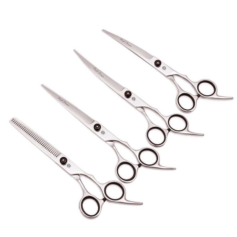 7.0寸理发剪刀平剪直剪美发剪刀狗狗修毛剪子刘海剪宠物剪子套餐
