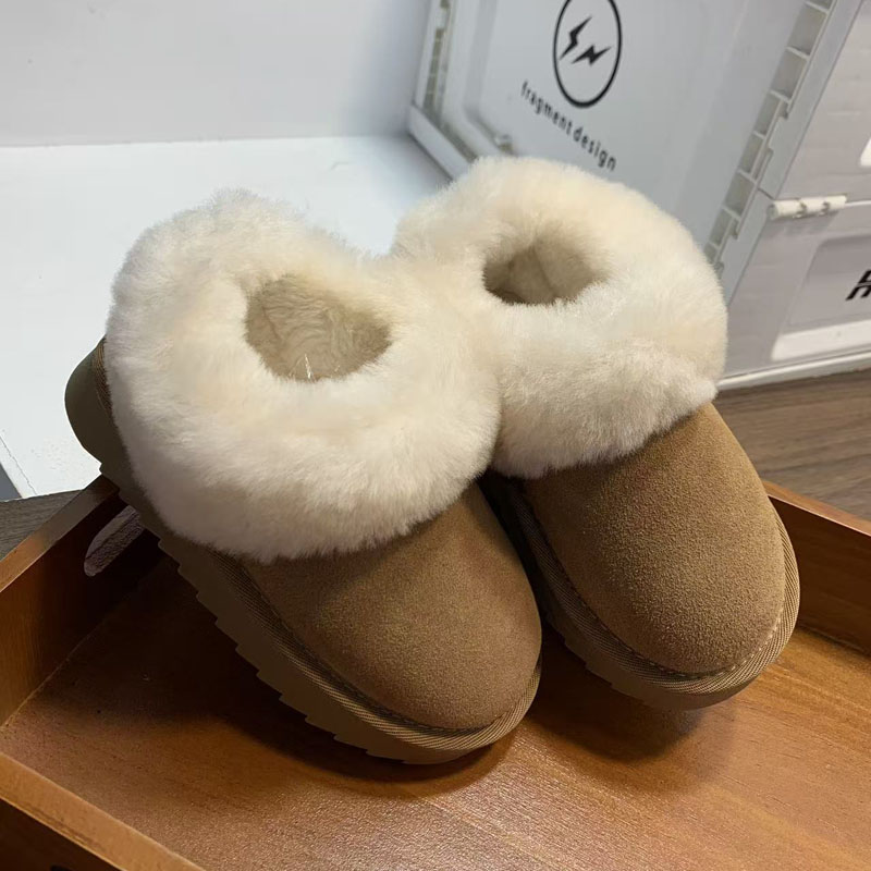 2025冬季新款男女童加棉雪地靴