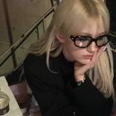 爱豆光学系列素颜近视眼睛黑框复古椭圆形可配度数镜片女潮搭显瘦