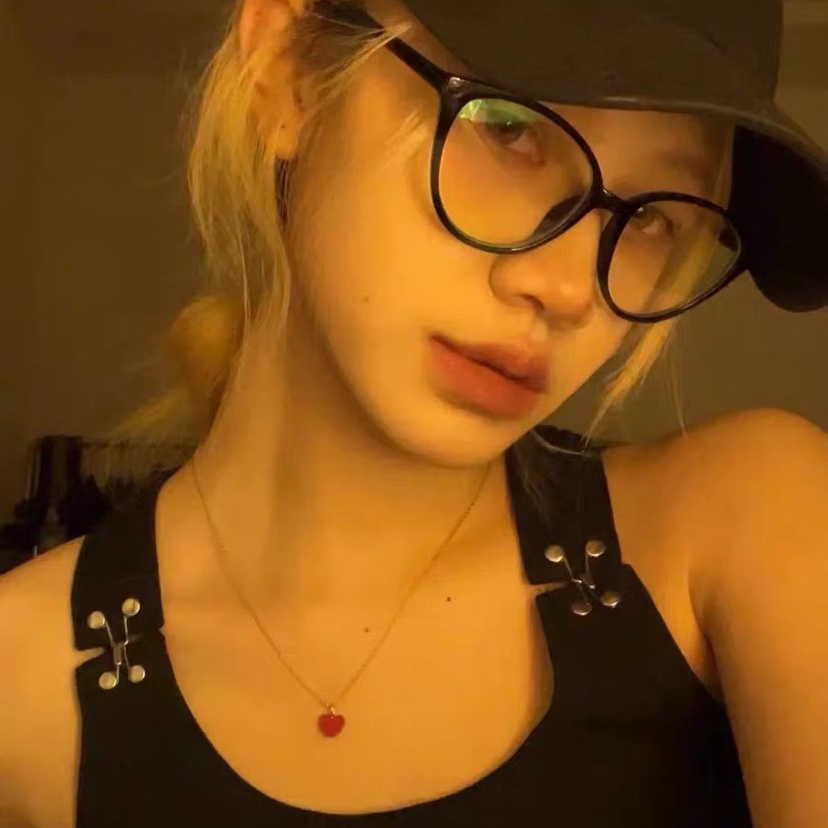 狂出片美式辣妹黑框猫眼小脸无镜片装饰拍照眼镜近视可配度数框架