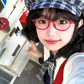 软萌可爱少女感红色小框平光眼镜素颜神器近视配度数装 饰灰粉框架