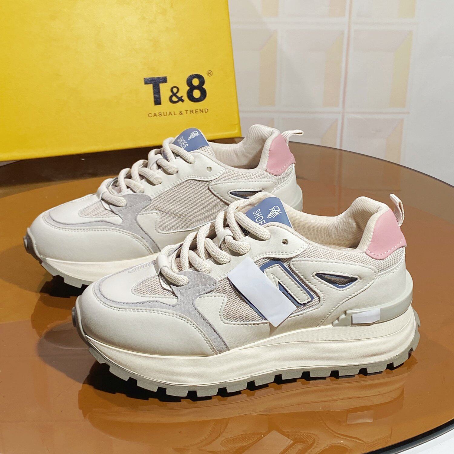 6T1322B1066清仓T8品牌撤柜断码阿甘鞋旅游鞋休闲鞋运动鞋老爹鞋