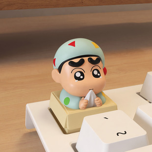 小新esc蜡笔小新键盘键帽可爱卡通个性 饰品 键帽办公家用键盘帽装