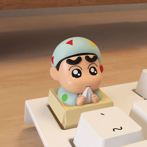 蜡笔小新卡通键帽可爱动漫周边