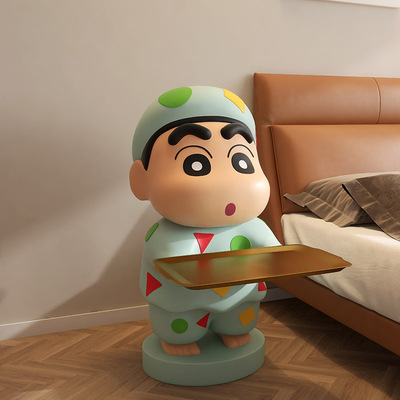 蜡笔小新周边创意收纳摆件