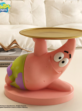 卡通派大星创意托盘桌摆件