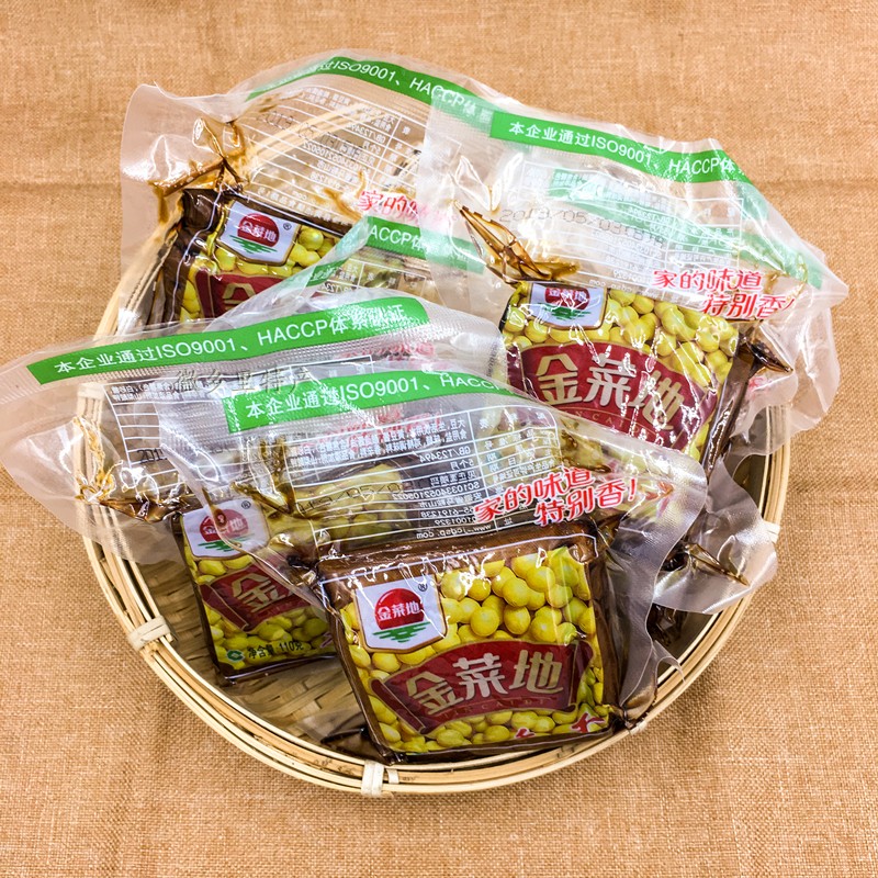 金菜地茶干五香味120g*10包干炒菜方便速食安徽马鞍山黄池特产