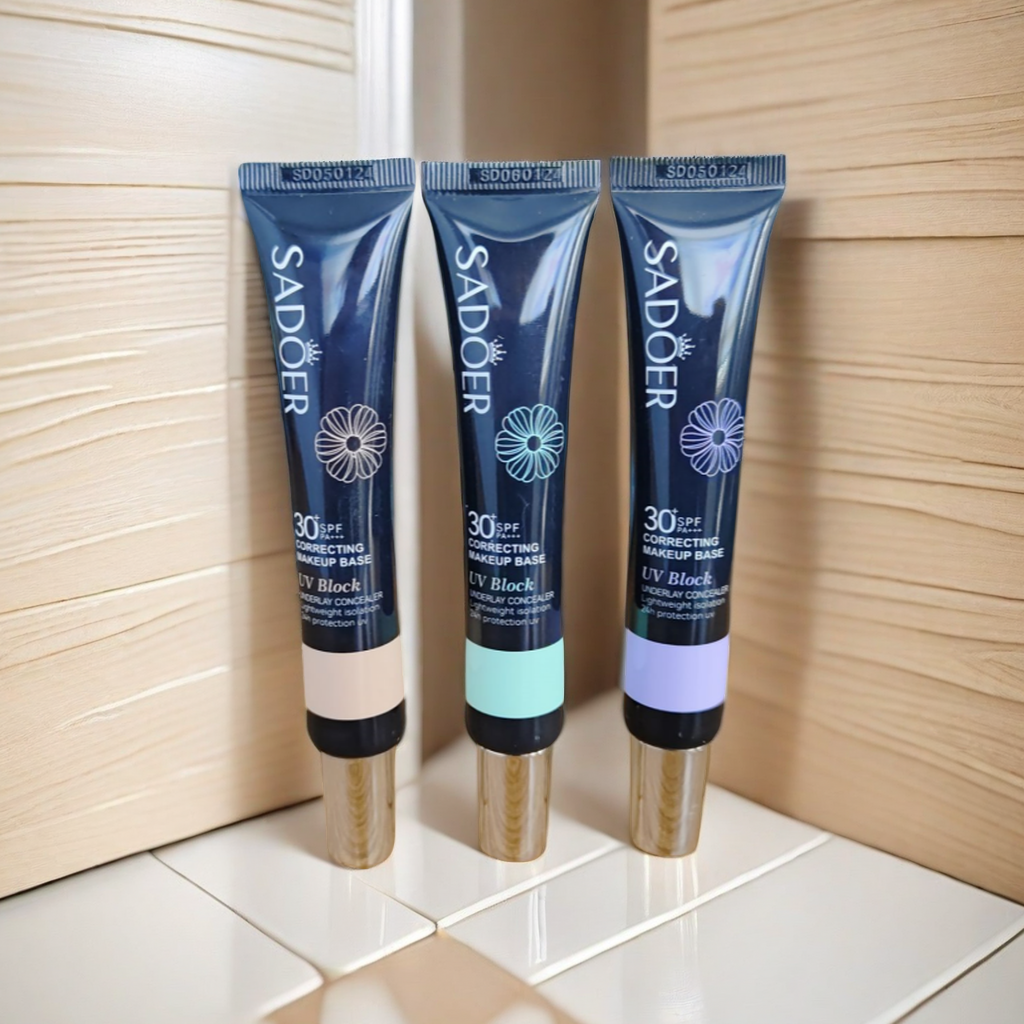 三色防晒隔离霜30G妆前打底