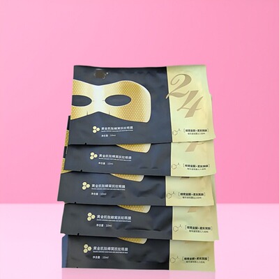 黄金肌肽蜂窝抚纹眼膜10ml紧致