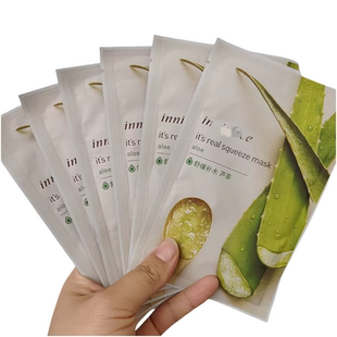 舒缓 韩 水润肌肤 保湿 芦荟面膜 悦诗家 真萃鲜润面膜