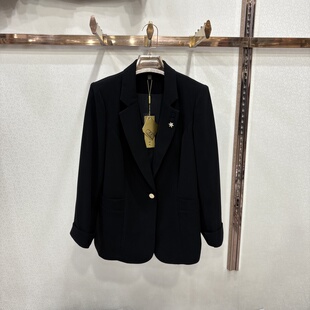 时尚 春秋新款 气质修身 减龄一粒扣西装 潮 云25Z 外套女装 01专柜正品