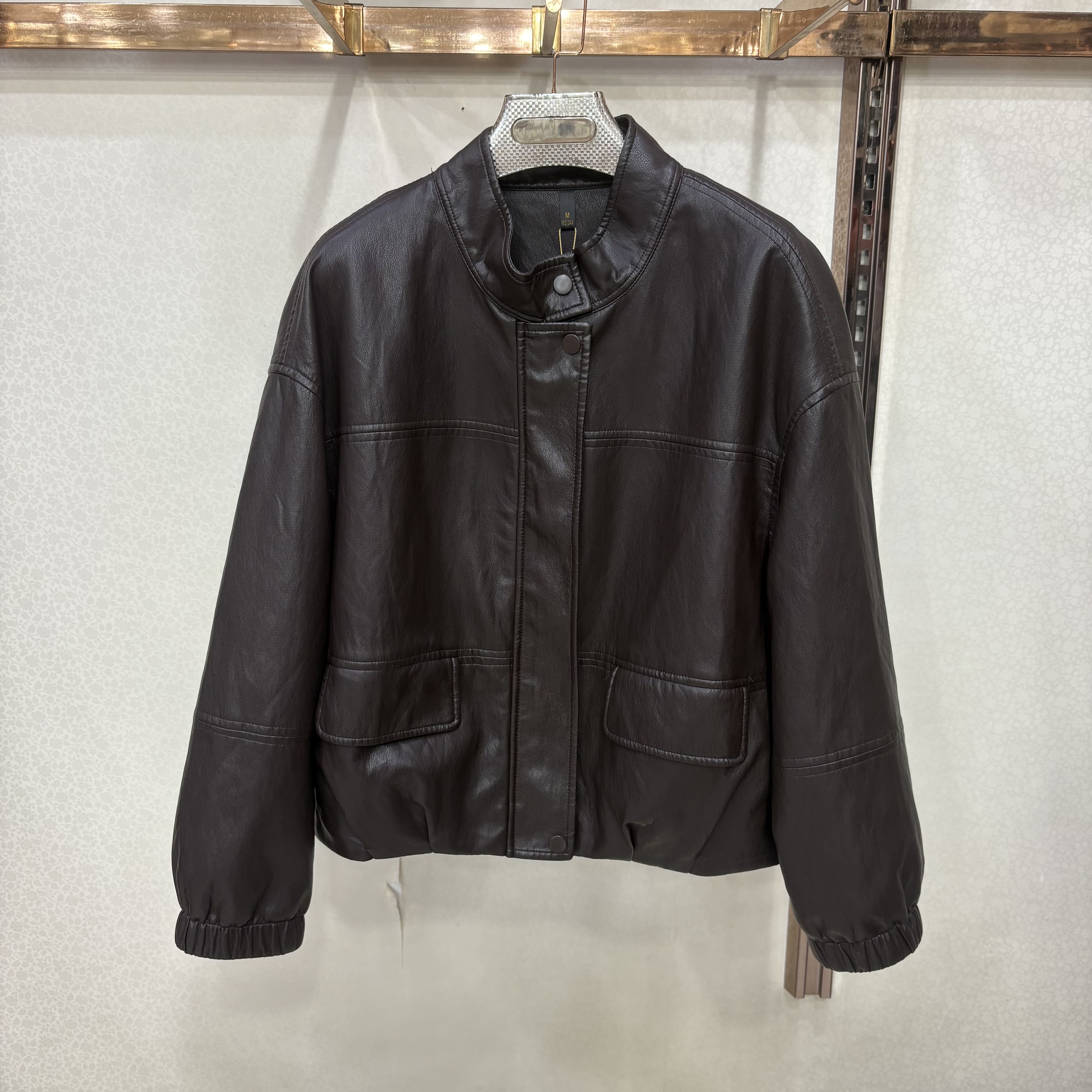 云26Y-08专柜正品春季新款短款水洗皮外套女韩版机车服PU皮夹克潮