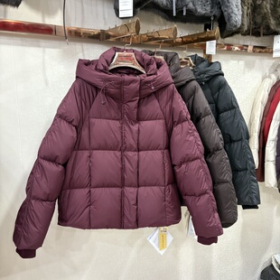 羽绒服连帽加厚白鸭绒时尚 云25Z 新款 2025冬季 保暖外套 08专柜正品