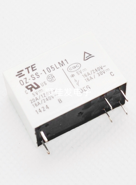 全新泰科TE OEG继电器0Z OZ-SS-105LM1 SH 5VDC 16A 6脚 一常开