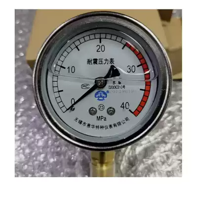 Radial new engineering shockproof and seismic pressure gauge vacuum high pressure oil-filled YN60 Wuxi Taper Pipe thread M14