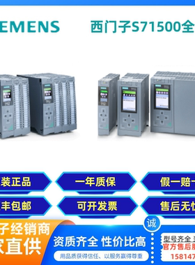 西门子PLCS7-1500-CPU 6ES7 1517 1516 1515 1514 1513 1511-2PN