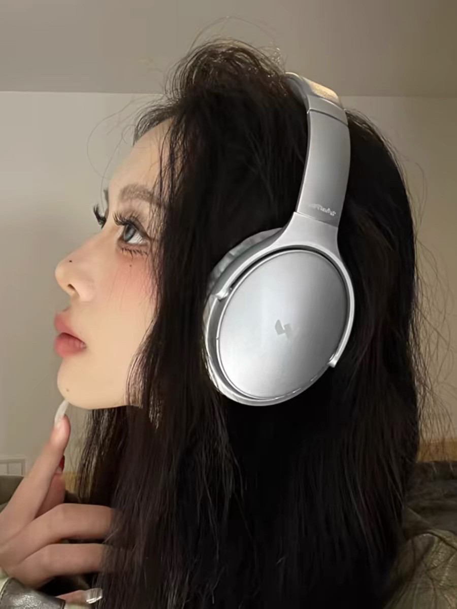 问加WhatPlusW1主动降噪蓝牙头戴式耳机HiFi音质【迪丽热巴】同款