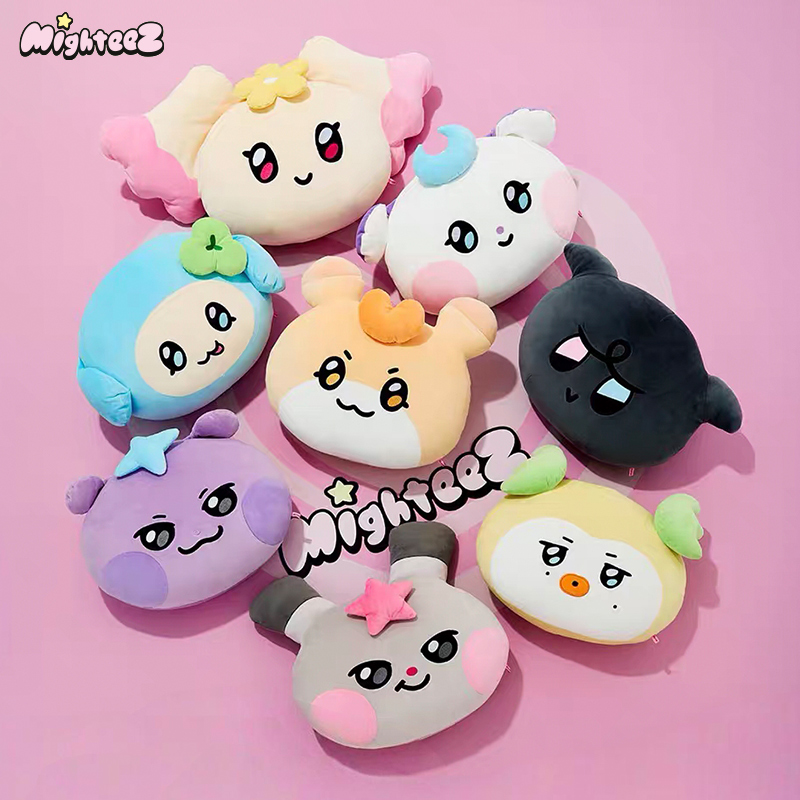 ATEEZMIGHTEEZ毛绒脸型大抱枕