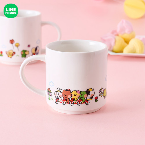 LINEFRIENDS游乐园马克杯水杯子
