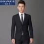 Chú rể tiệc cưới kinh doanh trang phục phù hợp với đại học phù hợp với phù hợp với nam giới phiên bản Hàn Quốc của thanh niên tự tu - Suit phù hợp quần áo nam 