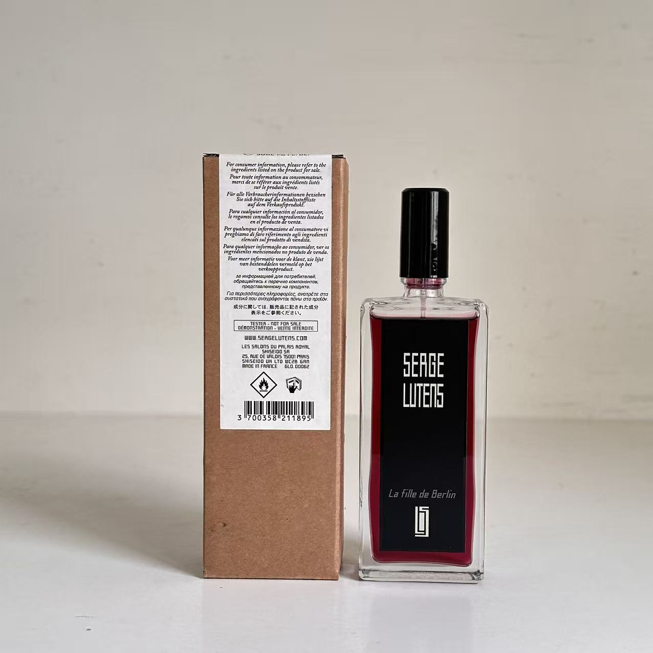 SergeLutens/芦丹氏柏林少女修女八月夜桂花50ml 简装女士浓香水