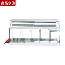 鑫品水族底滤中大型玻璃大水族箱1