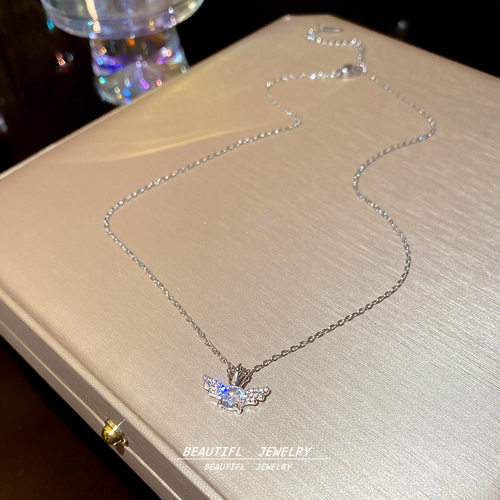 跨境日韩皇冠天使之翼项