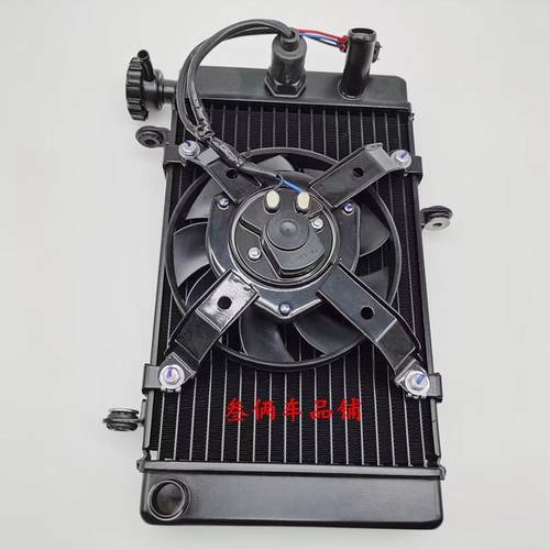 适用宗申赛科龙原厂水箱散热器SR400GY-2水箱冷却器散热风扇总成