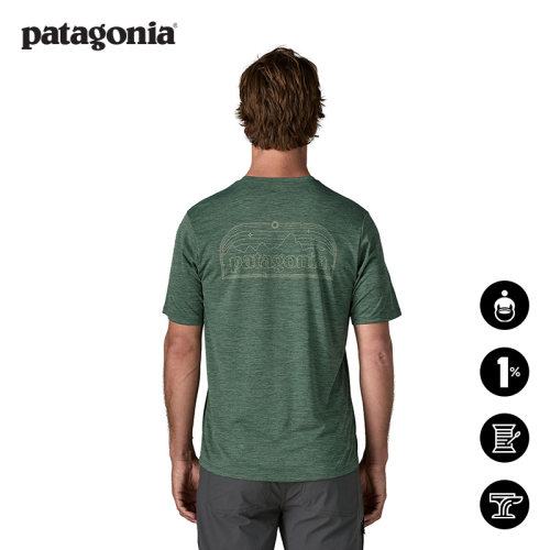 patagonia男士C1速干短袖T恤