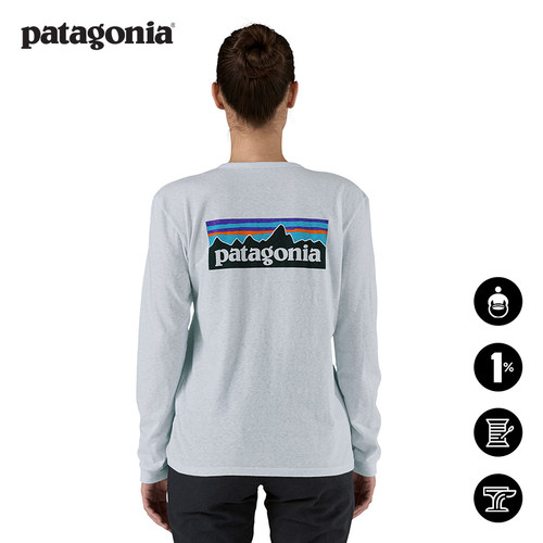 patagonia巴塔哥尼亚混纺长袖T恤