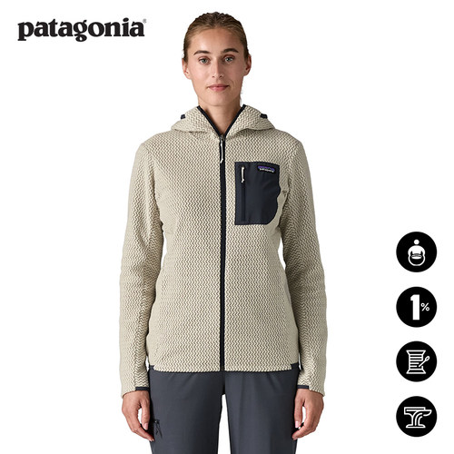 patagonia女士抓绒连帽衫