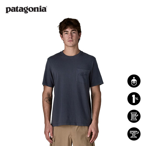 patagonia男士短袖T恤
