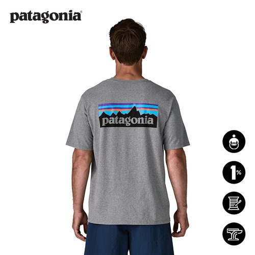 patagonia经典混纺短袖T恤