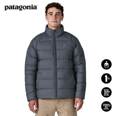 patagonia男士双面穿羽绒服