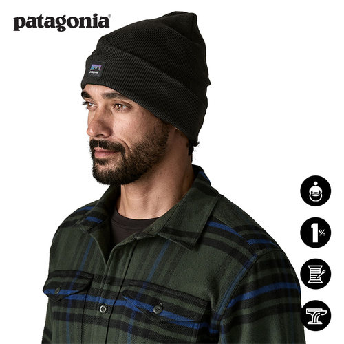 patagonia冬季保暖针织帽