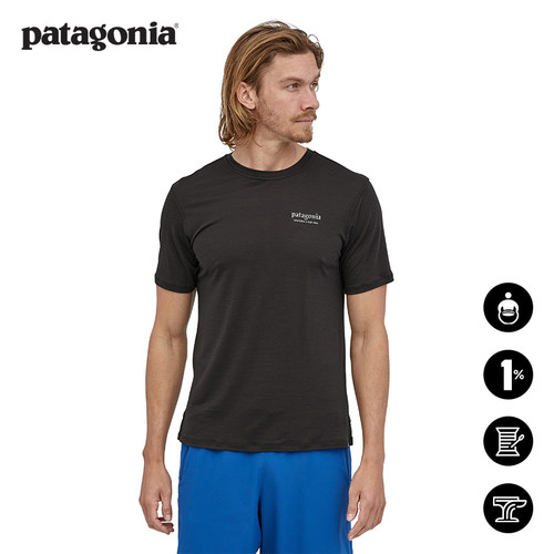 patagonia男士美利奴速干短袖T恤