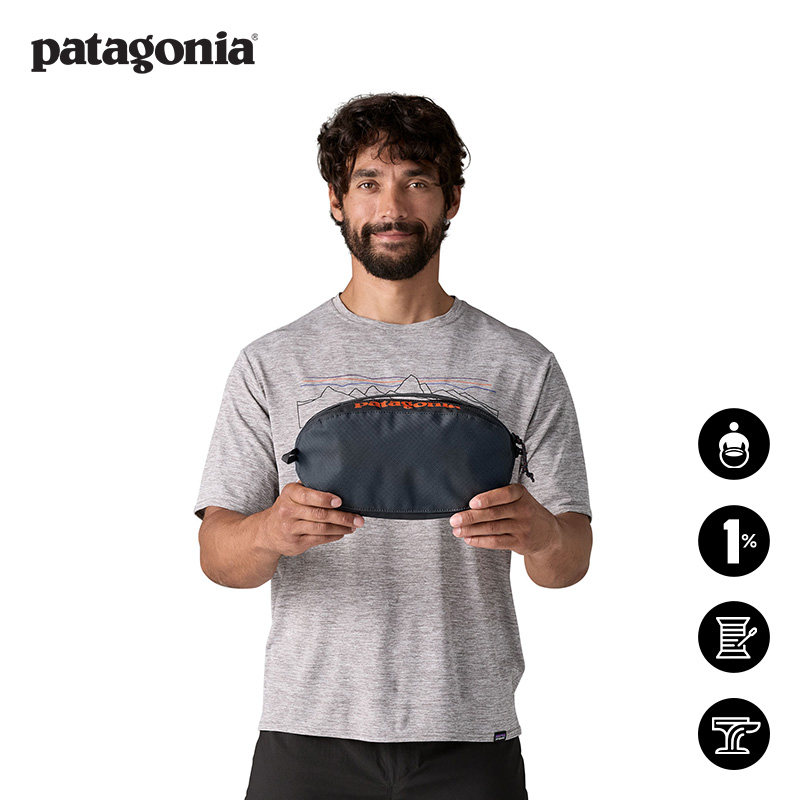 patagonia黑洞便携收纳包图片