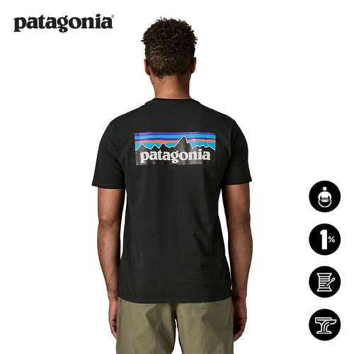 patagonia经典混纺短袖T恤