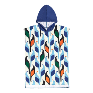 速浪游泳浴袍速干斗篷女成人浴巾沙滩浴袍潜水保暖吸