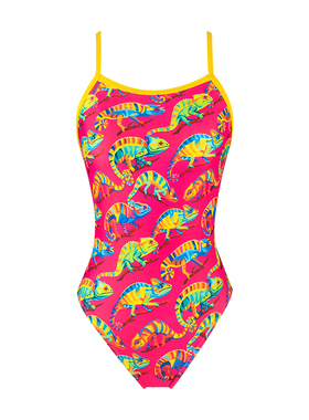 速浪|RT紧致焕彩系列|RT25变色龙|无胸垫|女泳衣竞速