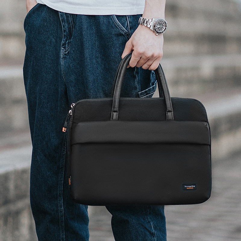 适用于苹果华为电脑包时尚袋13.3寸笔记本内胆包14Macbook保护套15.6街头潮流手提大学生公文包超薄商务简约