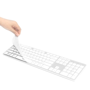【赠品展示 不单卖】 达威尔 透明静音键盘膜 立体硅胶保护膜