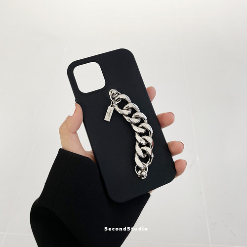 高级感金属链小众个性软壳苹果17