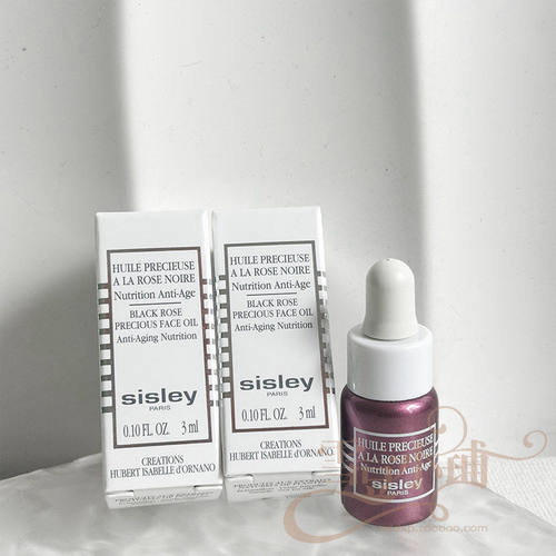 Sisley希思黎 黑玫瑰珍宠滋养精华油3ml 保湿滋润紧致淡纹 小样