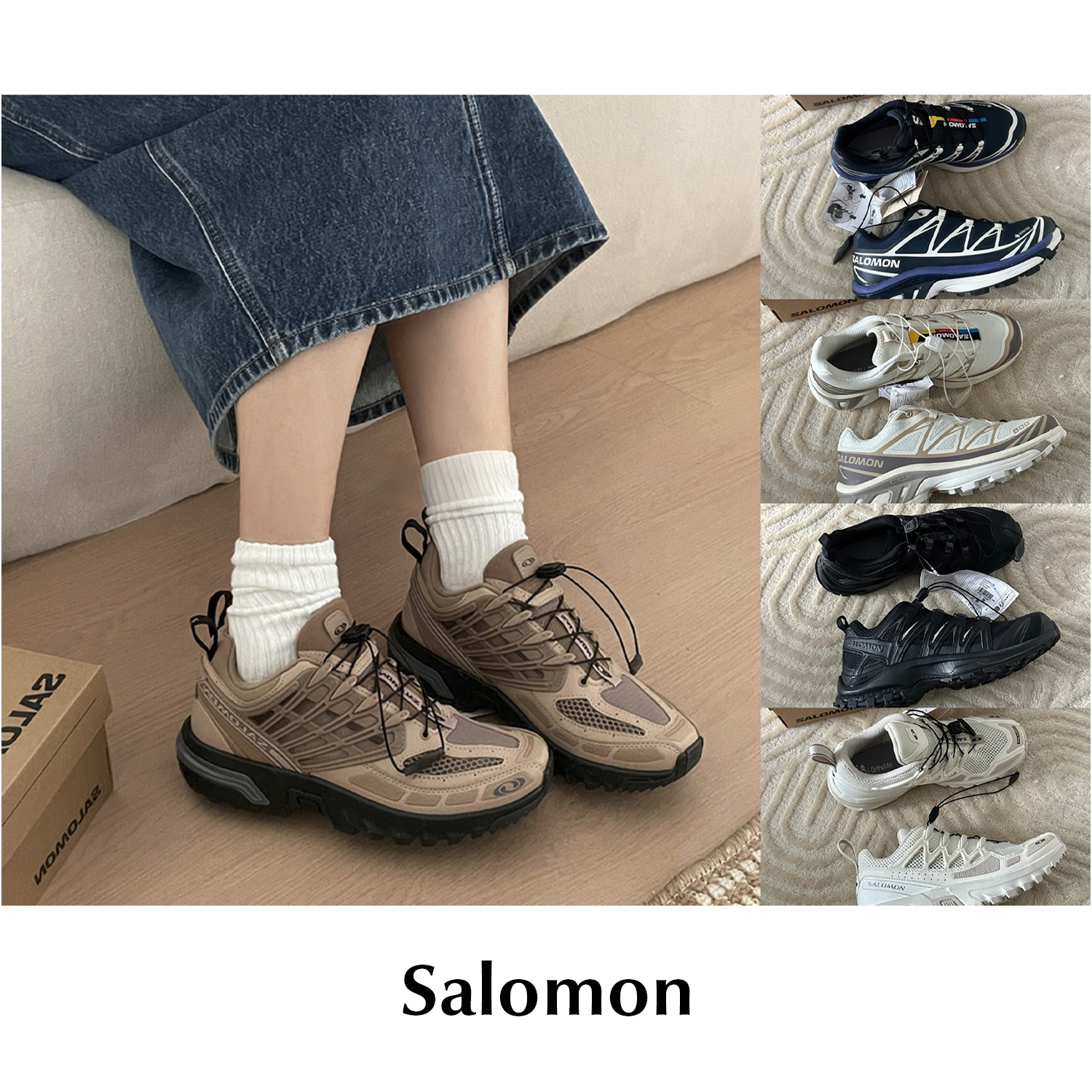 【SALE】CETTCE 现货 Salomon 户外运动透气耐磨越野跑鞋断码合集