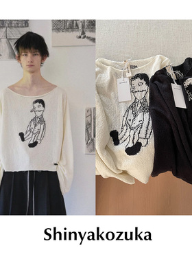 【SALE】CETTCE 现货 Shinyakozuka 圆领宽松动画印花长袖上衣