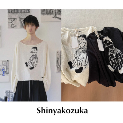 【SALE】CETTCE 现货 Shinyakozuka 圆领宽松动画印花长袖上衣