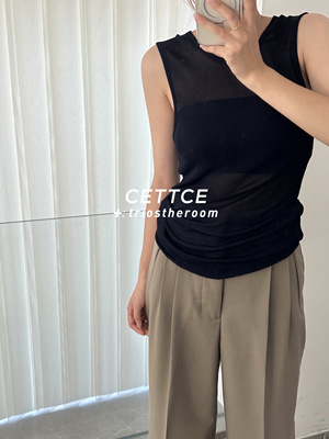 Ami坦克背心秀款内搭两色